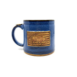 16 oz. Handmade Bison Flag Mugs