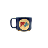 16 oz Thunder Buffalo Handmade Hand Painted Mug