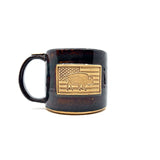 16 oz. Handmade Bison Flag Mugs