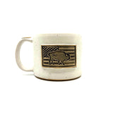 16 oz. Handmade Bison Flag Mugs