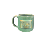 16 oz. Handmade Bison Flag Mugs