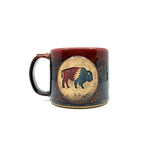 16 oz Thunder Buffalo Handmade Hand Painted Mug