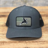 Pheasant Flag Trucker Snapback Hats