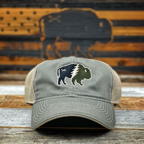 Thunder Buffalo Unstructured Snapback